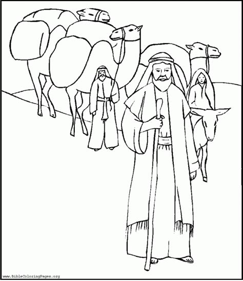 Includes a teaching guide, game, and craft. Abram And Lot Coloring Pages | Online Coloring Pages ...