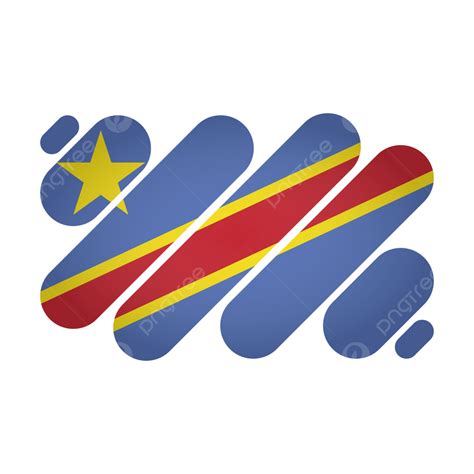 Gambar Bendera Kongo Demokrasi Png Vector Bebas Republik Demokratik