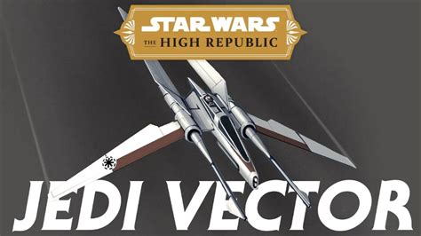 Jedi Vectors Were A Model Of Starfighter Utilized By The Jedi Order