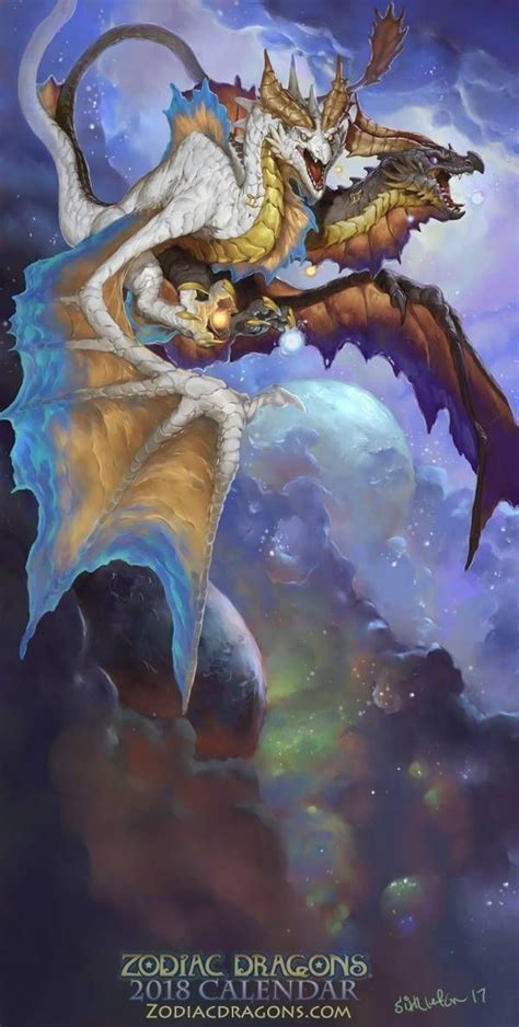 Géminis Fantasy Dragon Fantasy Art Fantasy Creatures Mythical