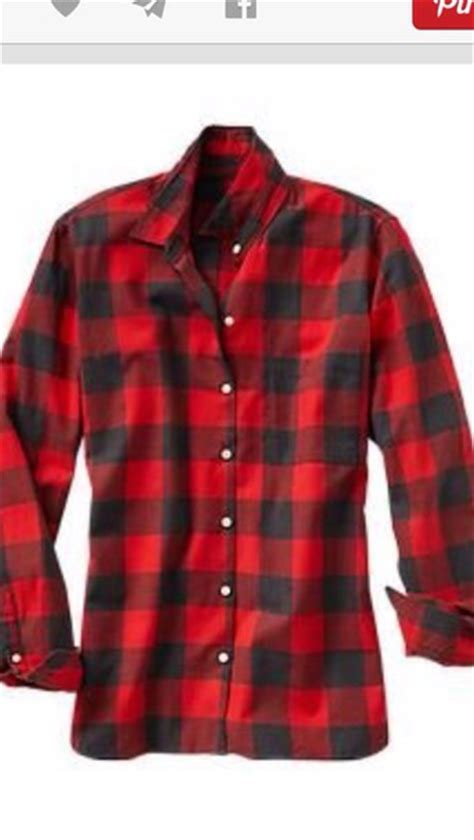 Buffalo Check Red Flannel Shirt Plaid Wheretoget