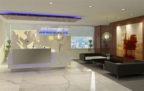 Prasetyos Design Journal Reception Area For Corporate Office