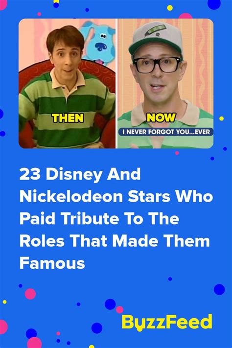 23 Disney And Nickelodeon Stars Who Paid Tribute To The Roles That Made