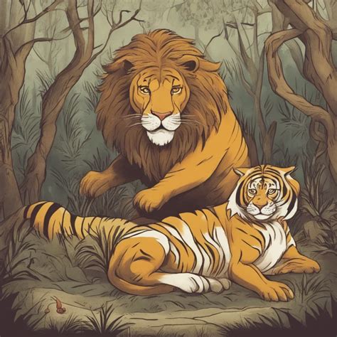 Cuento El León Y El Tigre