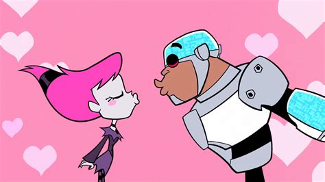 Image Cyborg And Jinx About To Kiss Png Teen Titans Go Wiki Fandom Powered By Wikia