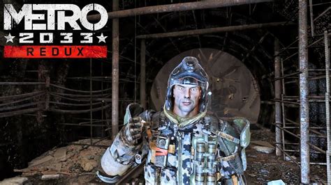 Metro 2033 Redux Хантер приходит на ВДНХ и дает Артему задание Youtube