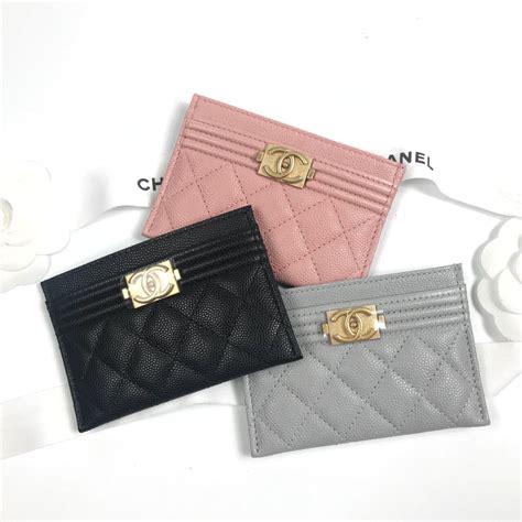 Impact on the chanel resale market? Pink Chanel Boy Card Holder | Chanel card holder, Pink chanel, Chanel handbags