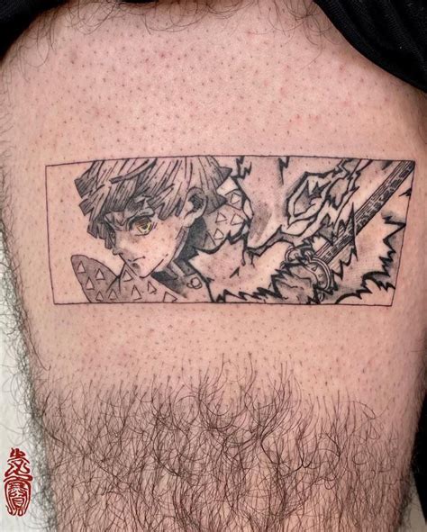 My New Zenitsu Tattoo Done By Sailiink Rkimetsunoyaiba