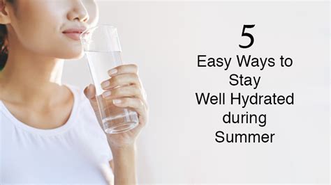 5 Easy Ways To Stay Well Hydrated During Summer Recipe Masala Tv