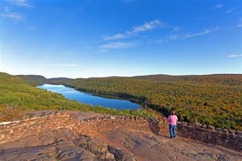 Craig Sterken Photography Porcupine Mountains Tourist Looking Over