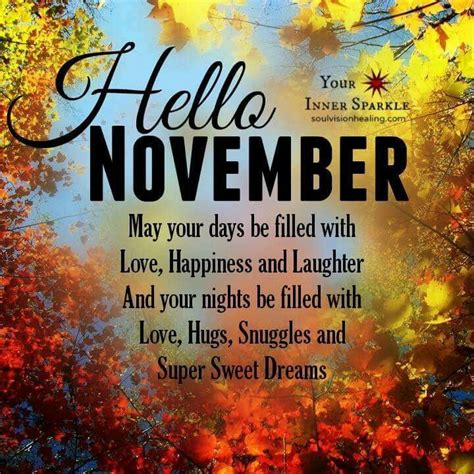 Pin By Carie Lyn Albers On Quotes Sweet November Quotes Hello