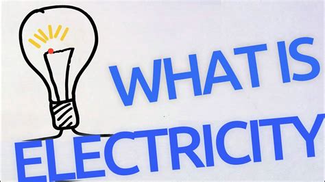 What Is Electricity Youtube