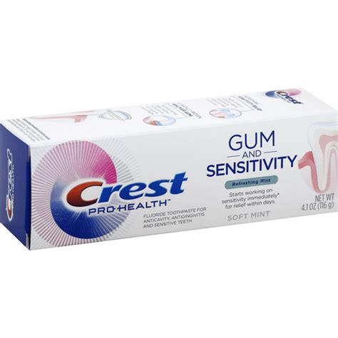 Crest Pro Health Toothpaste Refreshing Mint Gum And Sensitivity