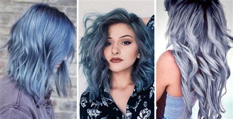 Denim Dye Hair Inspiration Hairtrade Blog