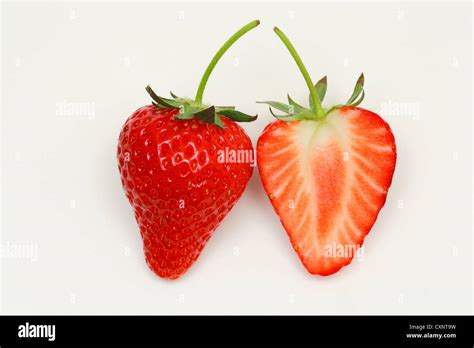 Strawberry Cut In Half Image 708393 Strawberry Cut In Half Image