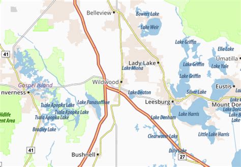 Wildwood Lake Map