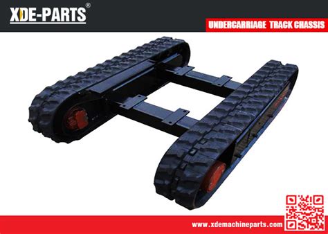Customized Hydraulic Rubber Crawler Chassis Steel Track Undercarriage