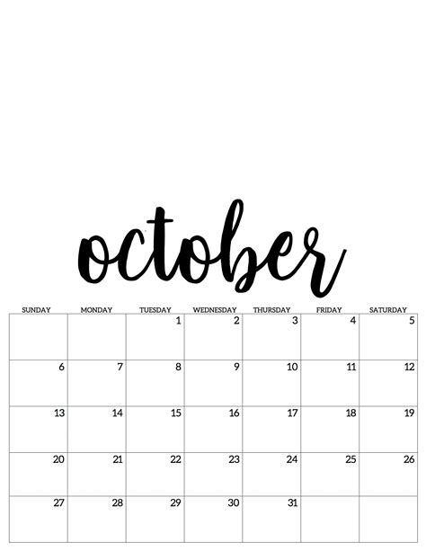 Newest Images October Planner Printable Popular Are You Currently Ready