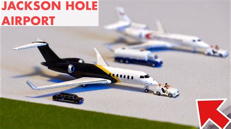 Jackson Hole Airport Replica In 1400 Scale Youtube