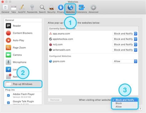 How To Turn Off Safaris Pop Up Blocker And Allow Pop Ups On Macos Ios