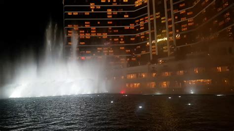 마카오 분수쇼 윈팰리스 분수 Macau Wynn Palace Musical Fountain Youtube