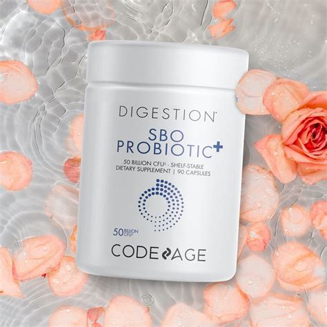 Codeage Sbo Probiotics 50 Billion Cfus Per Serving Multi Strain Soil