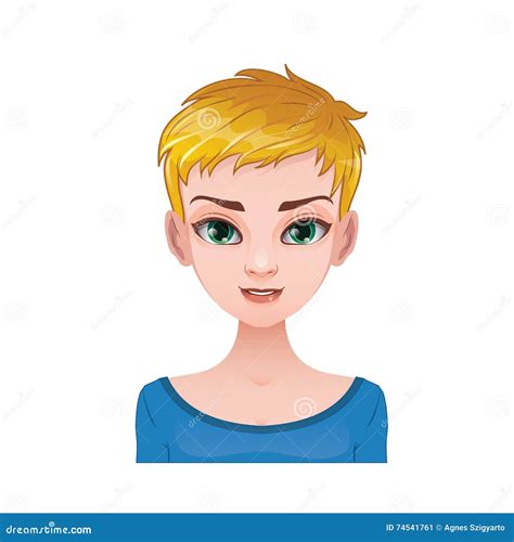 Female Cartoon Characters With Short Hair