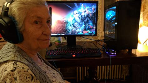my grandma just got into pc gaming on her 95th birthday r pcmasterrace