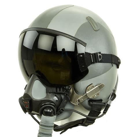 Original Us Cold War F 16 Fighting Falcon Pilot Helmet Hgu 48p By G