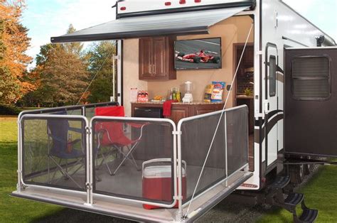 20 Insanely Chic Toy Hauler With Outdoor Kitchen Home Decoration