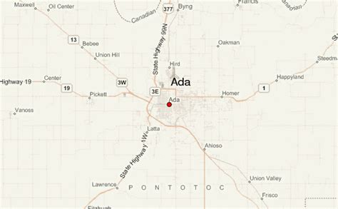 Ada Oklahoma Location Guide