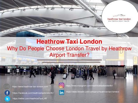 Heathrow Taxi London Why Do People Choose London Travel By Heathrow A