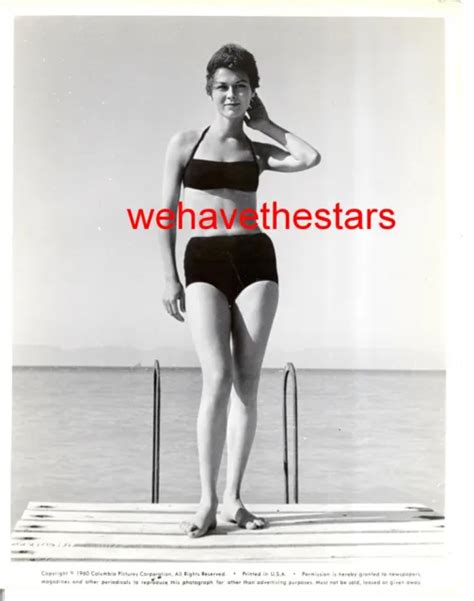 Vintage Gia Scala Sexy Swimsuit Pinup 60 Tragic Star Publicity Portrait 5996 Picclick