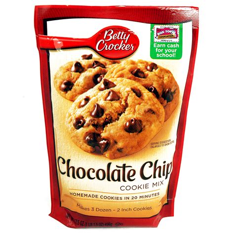 Betty Crocker Cookie Mix Chocolate Chip 496g Online Kaufen Im World