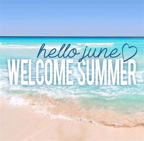 Hello June Welcome Summer Rodan And Fields Avia House Styles Beach