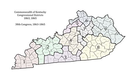 Ky Congressional Districts Map