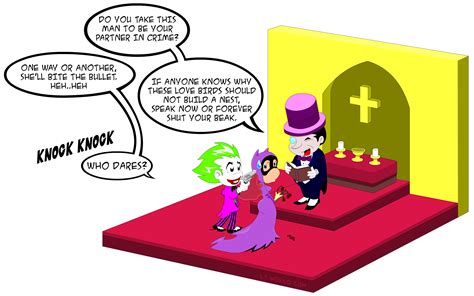 The Joker And Batgirl Wedding Mini Comic L7 World