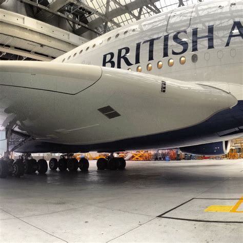 The Massive Wing Of The Airbus A380 Luftfahrt Airbus A380 British