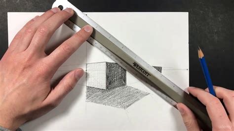 032 Learn How To Add Shadows To Your Perspective Drawings Youtube