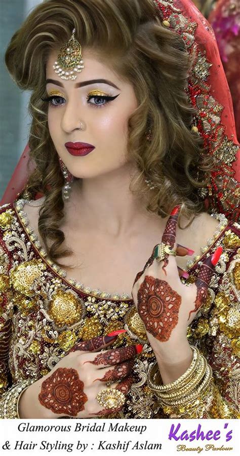 Kashees Bridal Hairstyle Fashion Make Up Beauty Parlour Fashion And Style