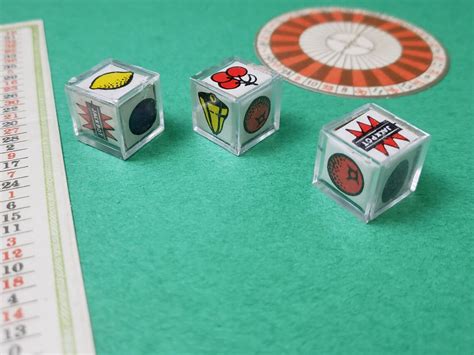 Vintage Jackpot Dice Slot Machine Dice Dimestore Gumball Etsy