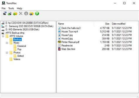 Comment Ouvrir Et Enregistrer Des Fichiers Dmg Sous Windows Tools