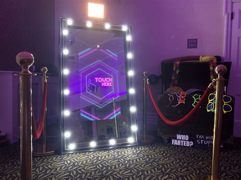 hollywood magic mirror photo booth exceed events