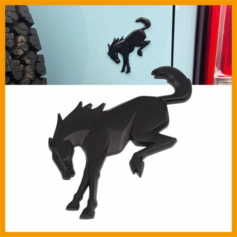 Buy Horse Badge Embelm For Bronco 2021 2022 2023 Anmosvo Vinyl Rear