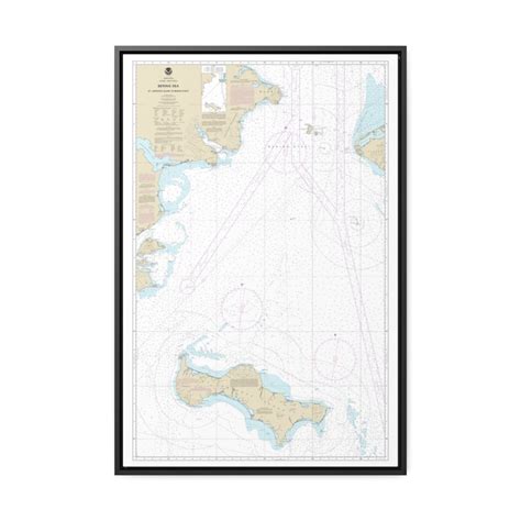 Bering Sea St Lawrence Island To Bering Strait Nautical Chart 16220