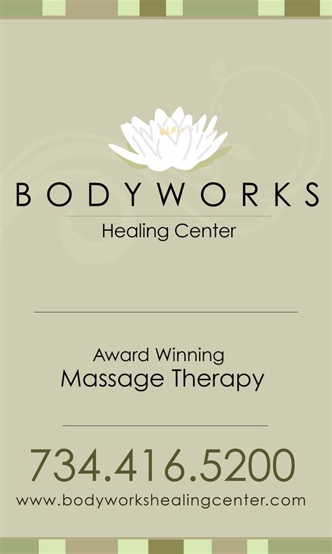 Bodyworks Healing Center Massage Therapy In Plymouth Body Works Healing Center Plymouth Mi