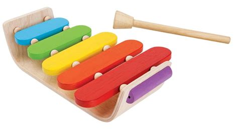 Plan Toys Oval Wooden Xylophone Toy