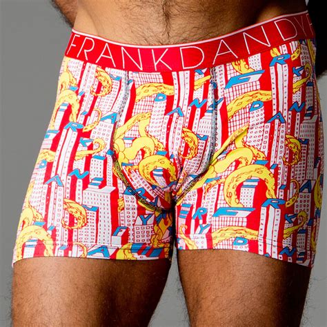 Frank Dandy Monster City Boxer Boxer Trunks Underwear Uk