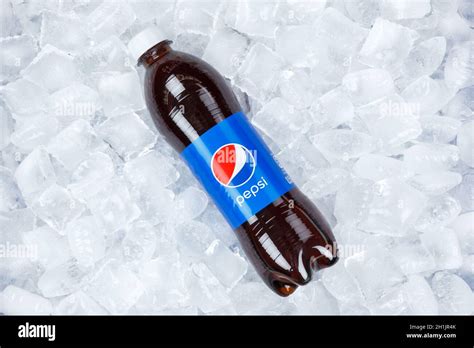 Stuttgart Germany August 31 2021 Pepsi Cola In Plastic Bottle