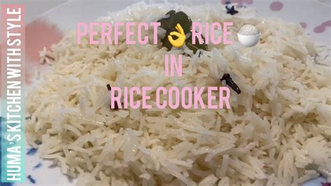 How To Use Rice Cooker How To Make Perfect Rice In Rice Cooker